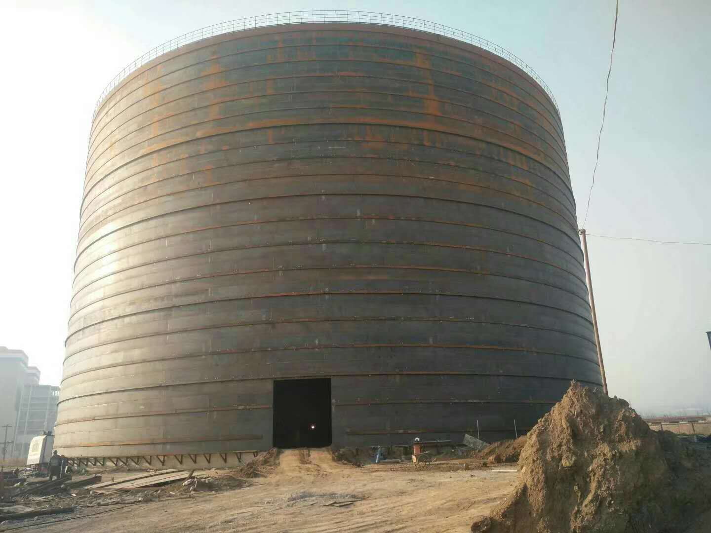 自流井承建大型钢板库的好处及原理