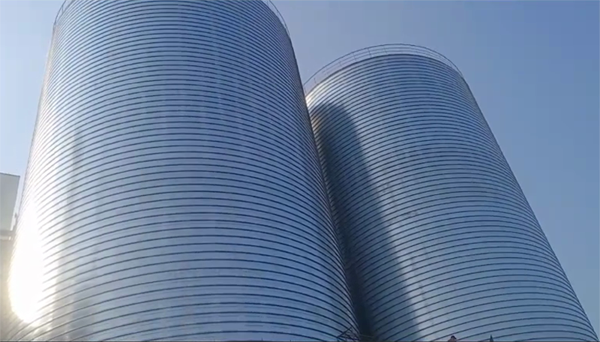 自流井2座混凝土高架卷板仓