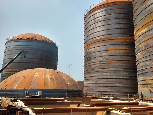 自流井焦粉钢板仓